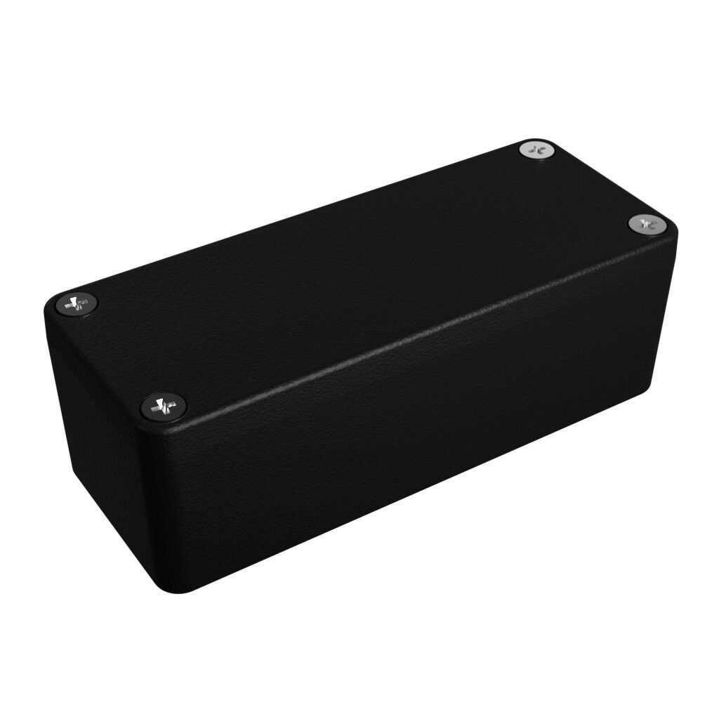 Алуминиева кутия 1550Z102BK 36x90x30мм