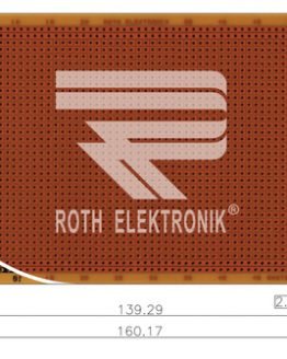 Едностранна универсална платка RE323-HP 100×160мм