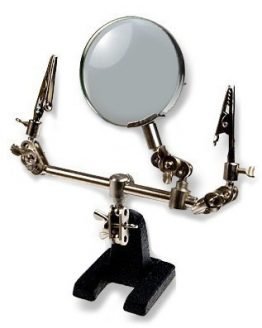 Стойка трета ръка с лупа ZD-10D 87-0104