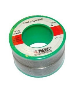 Тинол PROJECT 0.5мм 100гр Sn99.3/Cu0.7 1-канал