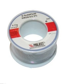 Тинол PROJECT Sn60Pb40 0.8мм 100гр