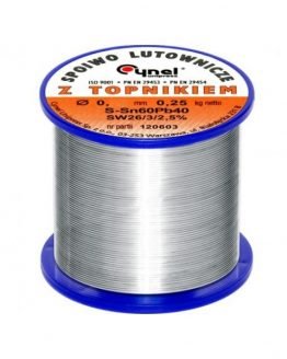 Тинол LC60-1.00/0.25 Sn60Pb40 1мм 250гр