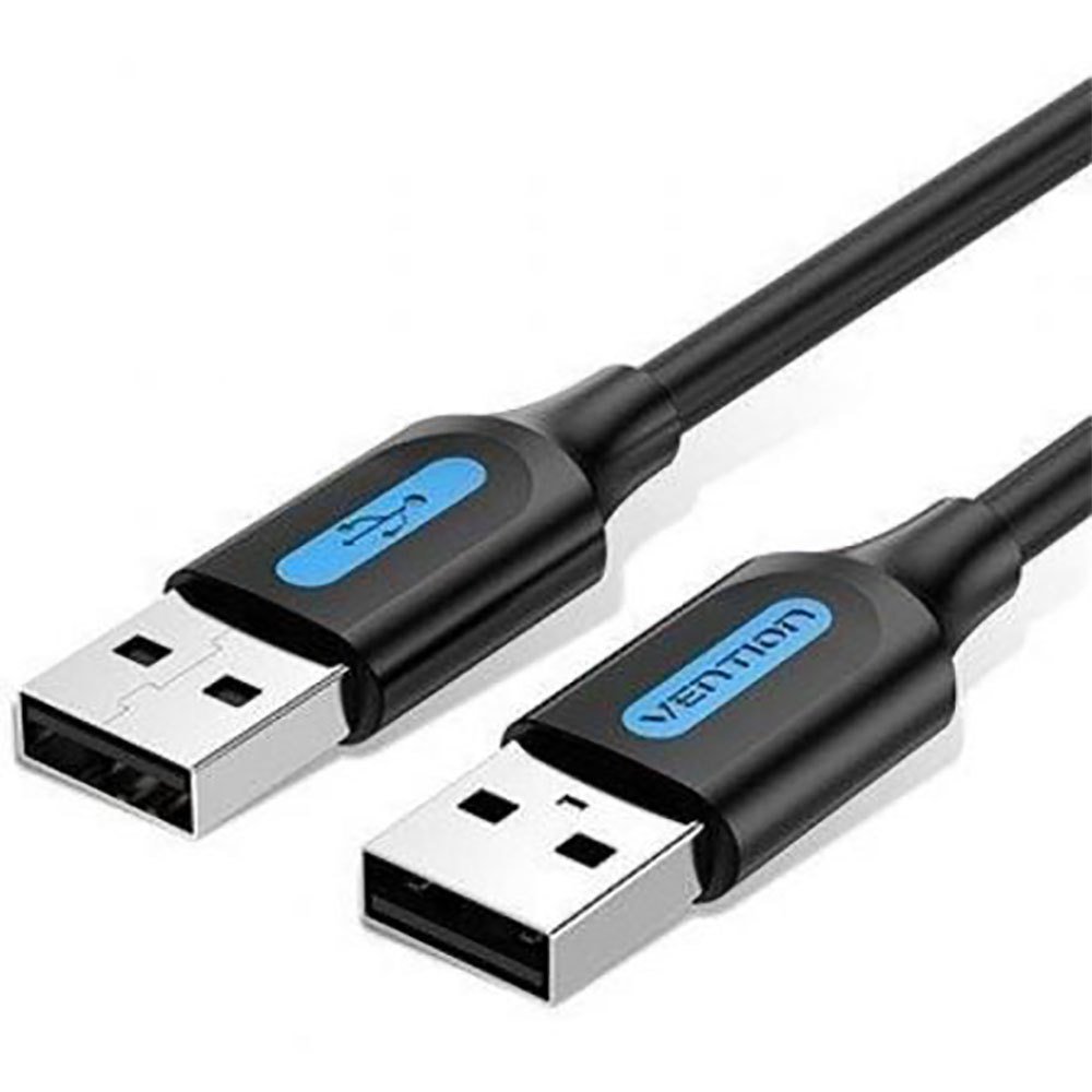 Кабел USB към USB мъжки 1.5м, черен