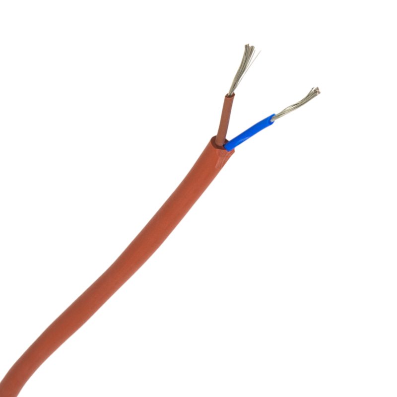 Топлоустойчив кабел SIHF 2х0.5мм2