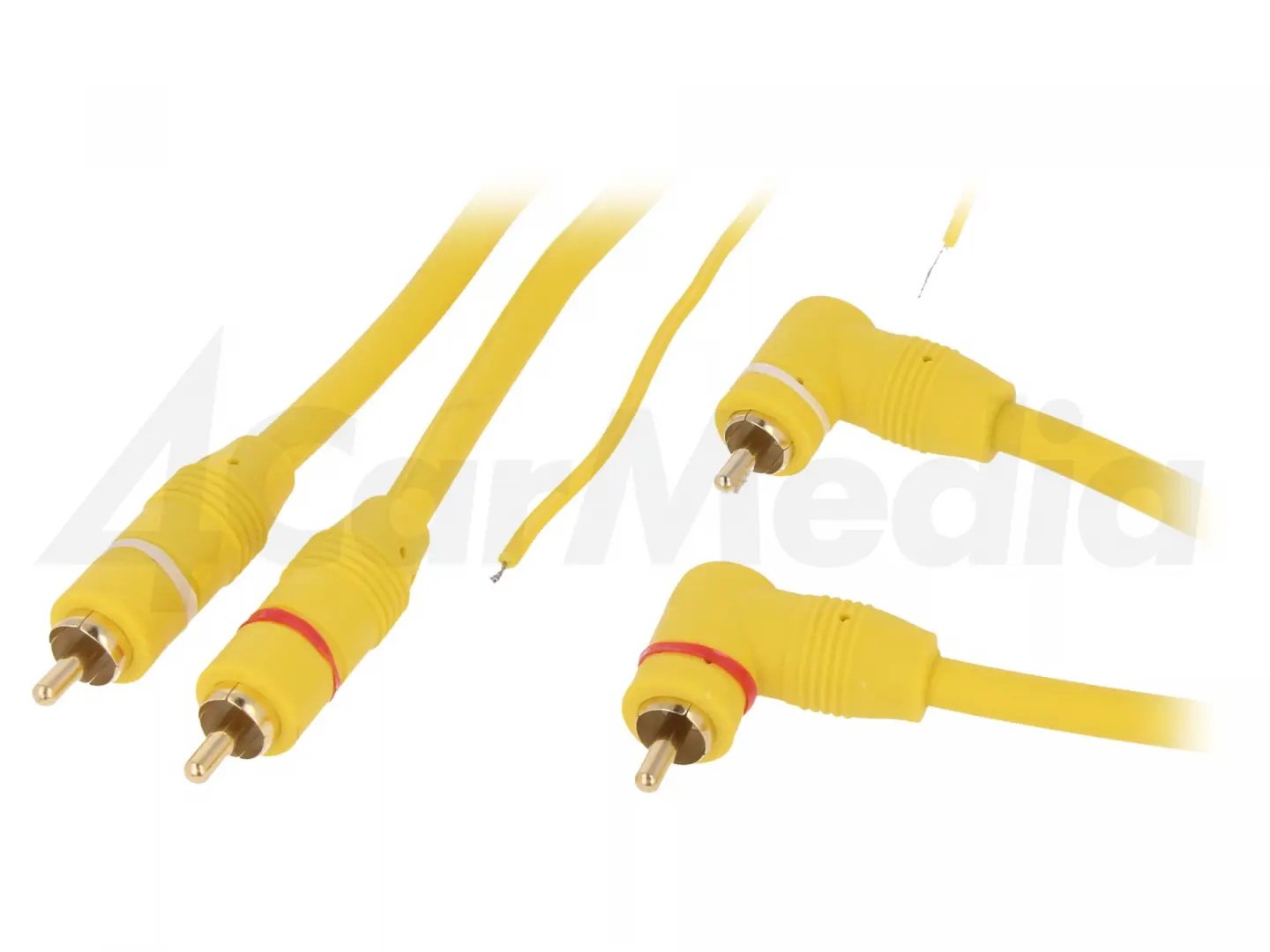 Кабел 2xRCA 11011 4CARMEDIA 5м