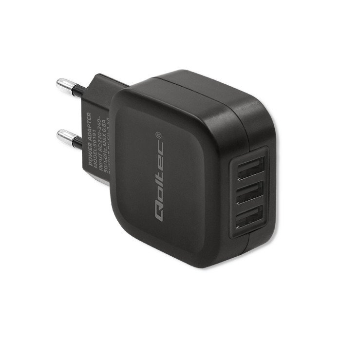Зарядно за телефон 50191 5VDC/3.4A 3xUSB