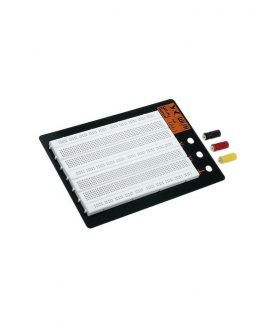 Макетна платка WB-104-11280 point 150×220мм БЯЛА