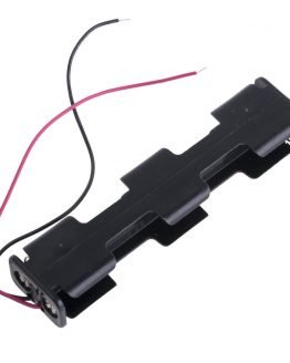 Държач за батерии 4xAA 109x26x17мм