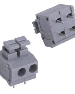 Клема за платка DG235-5.0-02P 2пина 300V/8A 5мм Клема за платка DG235-5.0-02P 2пина 300V/8A 5мм