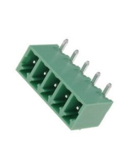 Терминален блок 15EDGRC3.81-05P 5pin 7A 3.81мм, мъжки Терминален блок 15EDGRC3.81-05P 5pin 7A 3.81мм, мъжки