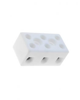 Керамична лустер клема 4мм2 32A триполюсна