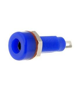 Гнездо за банан щекер R1-22-U 4мм синьо