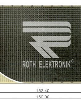 Едностранна универсална платка RE210-S1 100×160мм