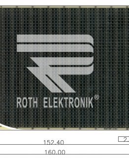 Едностранна универсална платка RE310-S1 100×160мм Едностранна универсална платка RE310-S1 100×160мм