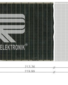 Едностранна универсална платка RE310-S2 100×220мм Едностранна универсална платка RE310-S2 100×220мм