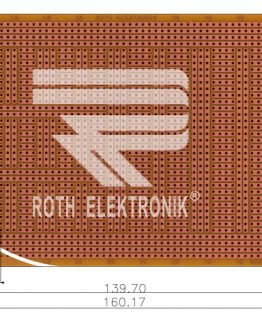 Едностранна универсална платка RE315-HP 100×160мм
