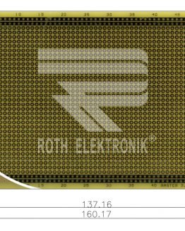 Едностранна универсална платка RE318-LF 100×160мм