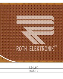 Едностранна универсална платка RE319-HP 100×160мм