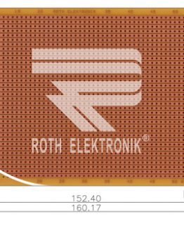 Едностранна универсална платка RE524-HP 100×160мм