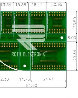 Преходна платка RE931 61.4×81.7мм
