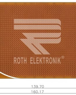 Едностранна универсална платка RE060-HP 100×160мм