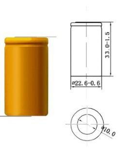 Батерия 4/5SC 1.2V 2500mAh Ni-MH /изводи/