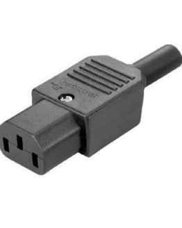 Захранваща букса AC C13 женска за кабел