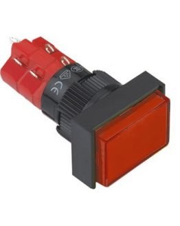 Бутон незадържащ LAS1J-22/R/250 М16 червен