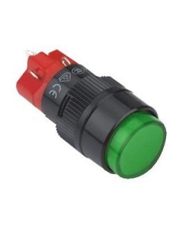 Бутон незадържащ LAS1Y-11/G/250 М16 зелен