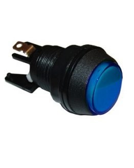 Бутон игрален M24 ф33мм (ON)-ON син