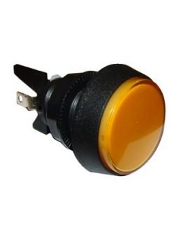 Бутон игрален M24 ф44мм (ON)-ON жълт