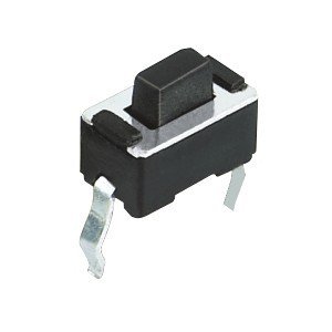 Бутон за платка 6x3мм Н:5мм 2P (ON)-OFF