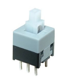 Бутон за платка без задържане 8.5x8.5мм