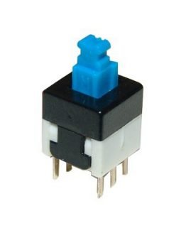 Бутон за платка без задържане 8x8мм Н:5.5мм