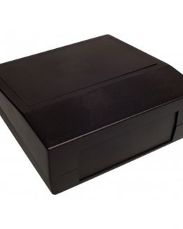 Пластмасова кутия Z-25 221x219x78мм черна