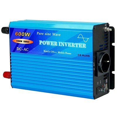 Инвертор TY-600-S 600W 12VDC 220VAC, синусоидален