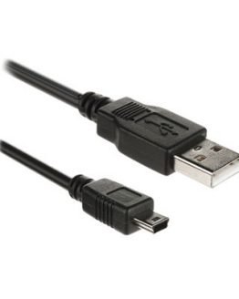 Кабел USB A мъжки/mini мъжки 1.8м