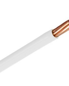 Кабел захранващ 0.5мм2 H05V-K бял