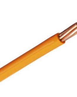 Кабел захранващ 0.5мм2 H05V-K оранжев