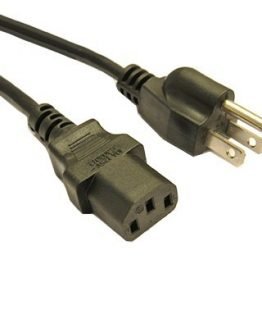 Кабел захранващ NEMA 5-15/C13 3×0.75мм2