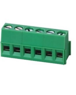 Клема за платка 10A/250V 2.5мм2 2-ка 5мм, повдигане 90°