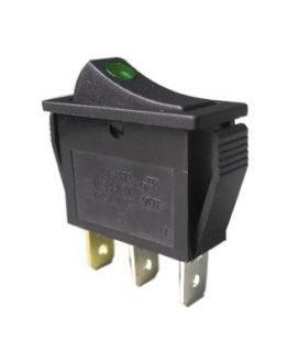 Ключ кобиличен 28х11мм 12V LED зелена точка Ключ кобиличен 28х11мм 12V LED зелена точка