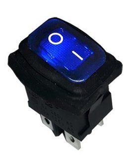 Ключ кобиличен 19х13мм 250VAC/6A син