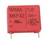 Полипропиленов кондензатор 1uF/305VАC 11х21х26.5мм