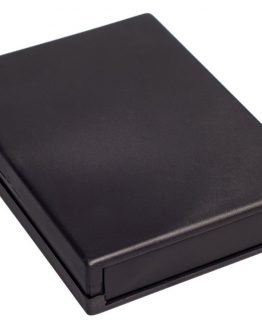 Пластмасова кутия Z-19 129x94x26мм черна