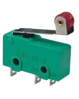 Краен прекъсвач с ролка 18мм 5A/250VAC, (ON)-ON