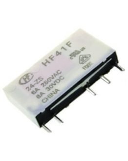 Реле HF41F-24ZS 24VDC 6A/250VAC 6A/30VDC