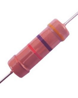 Резистор карбонов 2W, 22ohm 5%