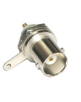 Съединител BNC женски панелен PVC