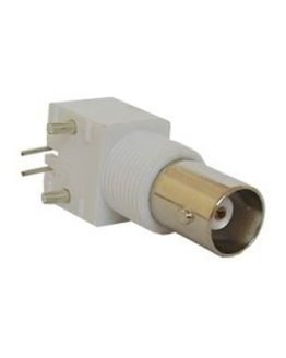 Съединител BNC женски платков PVC ъглов